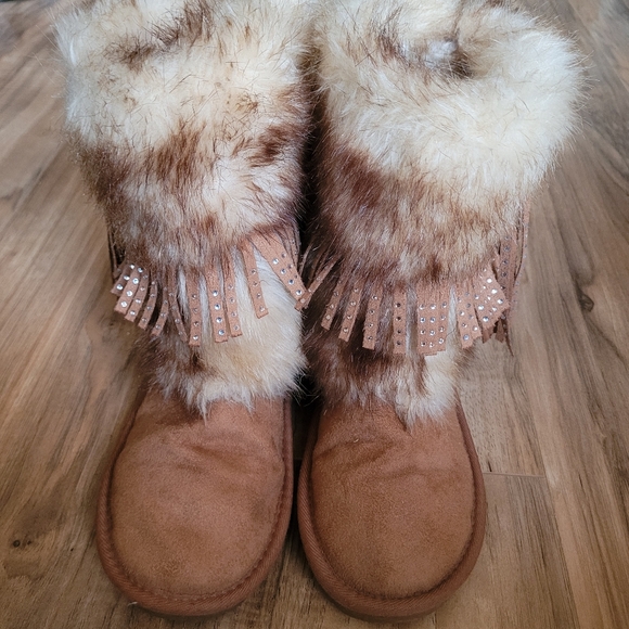 Justice Womens Boots Size 6 - Picture 1 of 9